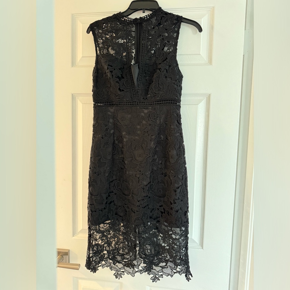 BeBe Black Lace Dress